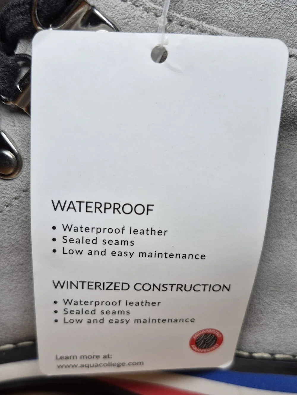 Aqua College Waterproof Boots - Womens Size 7